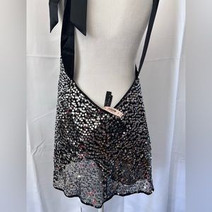Victorias Secret sexy sequin dress super low back size Medium